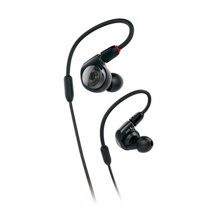 Fone de Ouvido Intra-auricular Profissional Preto Audio Technica Ath-e40