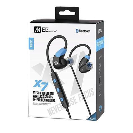 Fone de Ouvido Intra-auricular Bluetooth Sport X7 Plus Preto Mee Audio