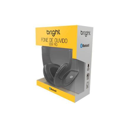 Fone de Ouvido Headphone Bluetooth Bootz Preto Bright 0376