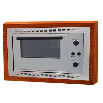 Forno 45l de Embutir Fogatti Inox - Elétrico - Espelhado - 110v - F450