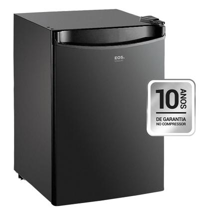 Geladeira/refrigerador 118 Litros 1 Portas Preto Premium - Eos - 110v - Efb130p