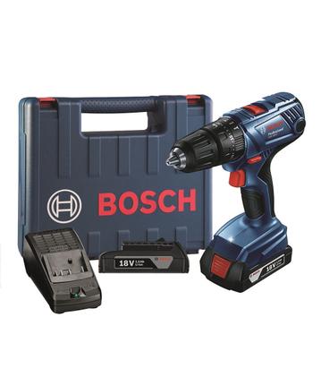 Furadeira e Parafusadeira Bosch Gsb180li Com Maleta à Bateria 2 Baterias - Bivolt