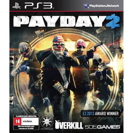 Jogo Payday 2 - Playstation 3 - 505 Games