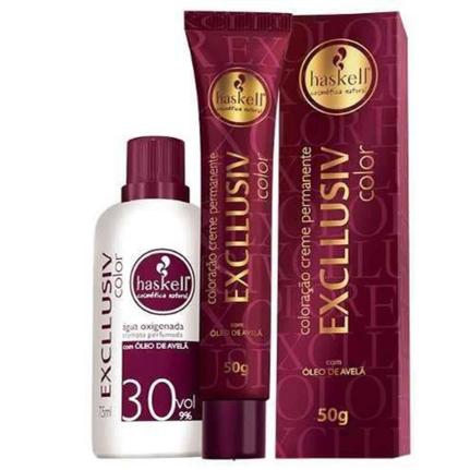 Haskell Coloracao Excllusiv Color 50g Marsala 8 26 Ox Coloracao De Cabelo Magazine Luiza