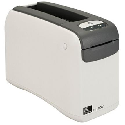Impressora Térmica Etiqueta Zebra Hc100 Transferência Térmica Monocromática Usb + Serial Bivolt