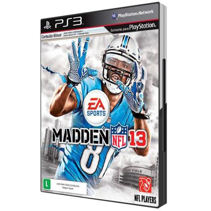 Jogo Madden Nfl 13 - Playstation 3 - Ea Sports