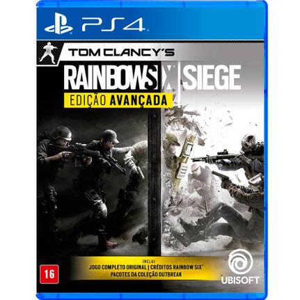Jogo Tom Clancy's Rainbow Six Siege: Edição Avançada - Playstation 4 - Ubisoft