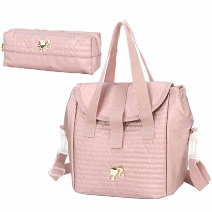 Lancheira termica barbie ouro rosa Clearance
