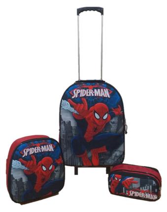 spiderman school bolsa set