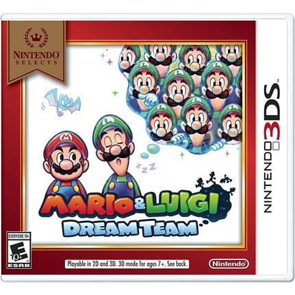 Jogo Mario & Luigi: Dream Team - 3ds - Alphadream