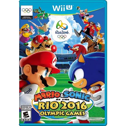 Jogo Mario And Sonic At The Rio 2016 Olympic Games - Wii U - Nintendo
