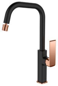 Misturador Monocomando cozinha black matte c/ rose gold - Lexxa Bagno - Torneira e Misturador de Banheiro - Magazine Luiza