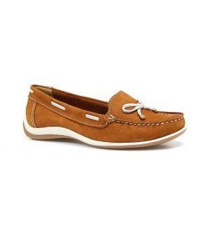 mocassim caramelo feminino