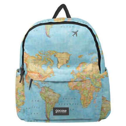 Mochila fun - mapa mundi gocase - Mochilas - Magazine Luiza