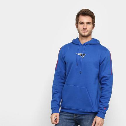 Moletom NFL New England Patriots New Era Neon Id Piping Masculino - Agasalho e Moletom Esportivo - Magazine Luiza