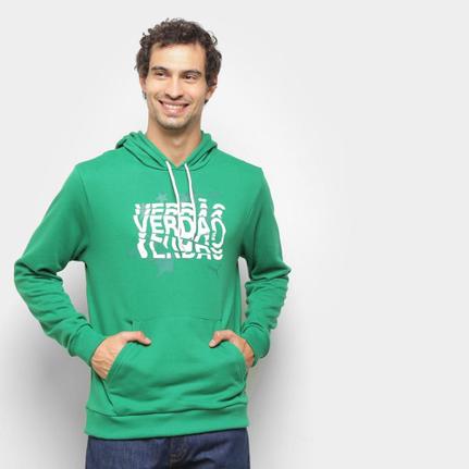 lime green graphic moletom com capuz