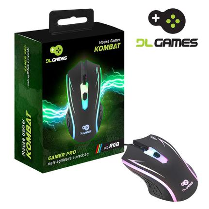 Mouse Usb 1200 Dpis Kombat Dl