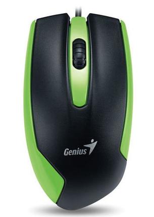 Mouse Usb Óptico Led 1000 Dpis Dx-100 Verde 31010009106 Genius