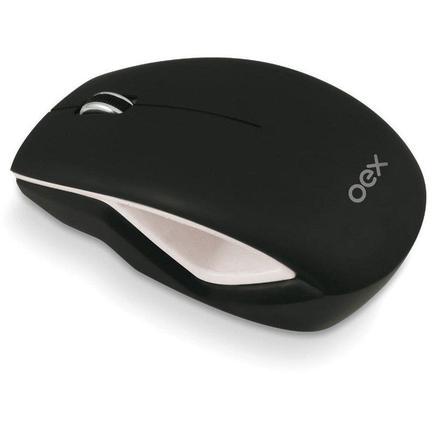 Mouse Wireless Óptico Led 1600 Dpis Ms-403 Oex