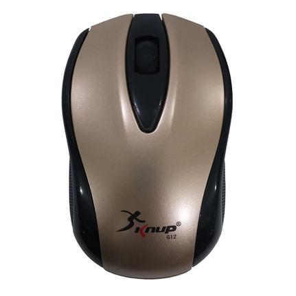 Mouse Wireless Óptico Led 1600 Dpis G12 Knup