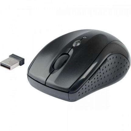 Mouse Wireless 1600 Dpis Preto Mw012 C3 Tech