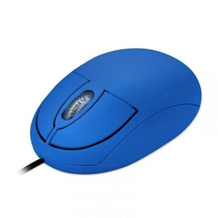Mouse Classic Box Azul Multilaser