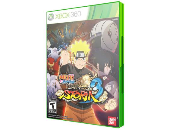 Naruto Shippuden Ultimate Ninja Storm 3 Para Xbox 360 Bandai Jogos De Luta Magazine Luiza