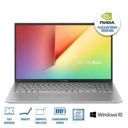 Notebook - Asus X512fj-ej553t I7-8565u 1.80ghz 8gb 512gb Híbrido Geforce Mx230 Windows 10 Home 15,6" Polegadas