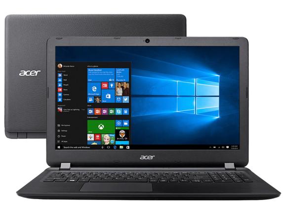 Notebook - Acer Es1-572-36xw I3-6100u 2.30ghz 4gb 1tb Padrão Intel Hd Graphics 520 Windows 10 Home Aspire e 15,6" Polegadas