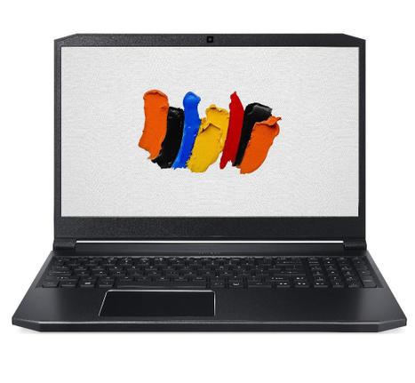 Notebook - Acer Cn515-71p-738h I7-9750h 2.60ghz 16gb 512gb Híbrido Quadro T1000 Windows 10 Professional Conceptd 15,6