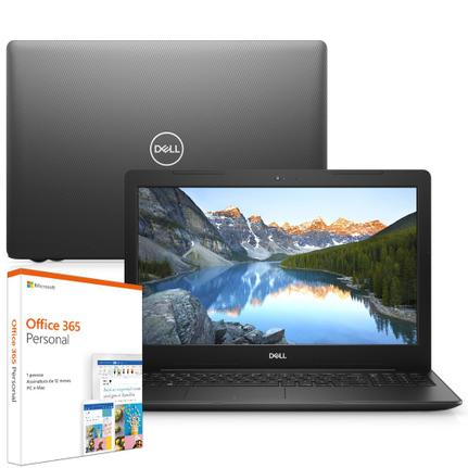 Notebook - Dell I15-3584-m10f I3-7020u 2.30ghz 4gb 1tb Padrão Intel Hd Graphics 620 Windows 10 Professional Inspiron 15,6