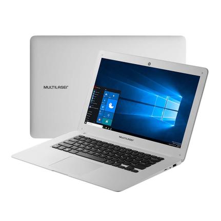 Notebook - Multilaser Pc110 Atom X5-z8350 1.44ghz 2gb 64gb Ssd Intel Hd Graphics Windows 10 Home Legacy 14" Polegadas