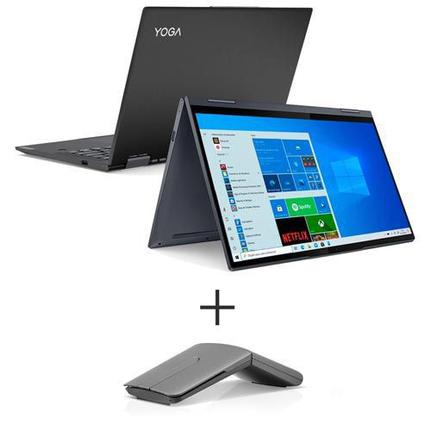Notebook - Lenovo 82lw0001br I7-1165g7 1.00ghz 8gb 256gb Ssd Intel Iris Xe Graphics Windows 10 Home Yoga 7i C/ Mouse 14" Polegadas