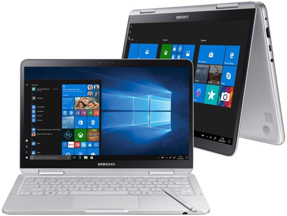 Notebook - Samsung Np930qbe-kw1br I7-8565u 1.80ghz 8gb 256gb Padrão Intel Hd Graphics 620 Windows 10 Home Style S51 13,3" Polegadas
