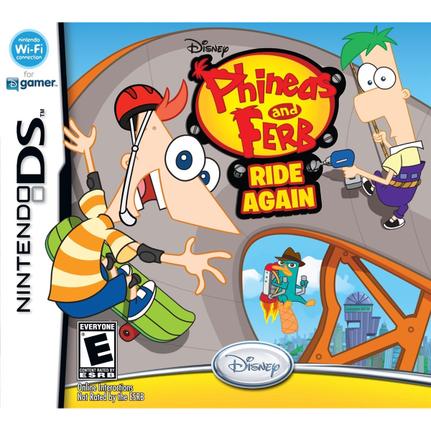 Jogo Phineas And Ferb: Ride Again - Nds - Disney Interactive