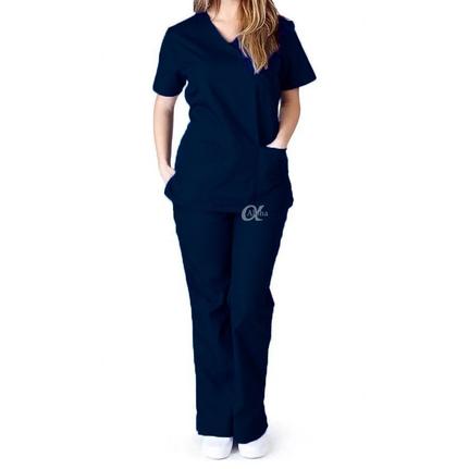 Pijama Privativo Scrub Cirúrgico Feminino Transpassado P - Alpha Uniformes  Sorocaba - Pijama Hospitalar / Cirúrgico - Magazine Luiza