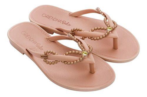 rasteirinha grendha infantil