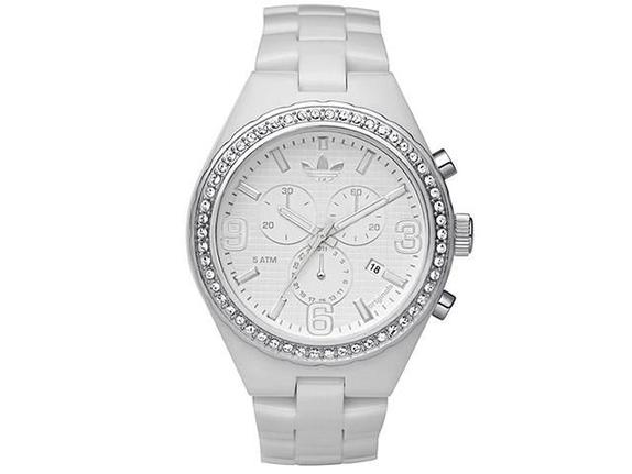 relogio branco feminino adidas