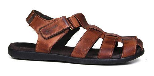 sandalia de couro antiga
