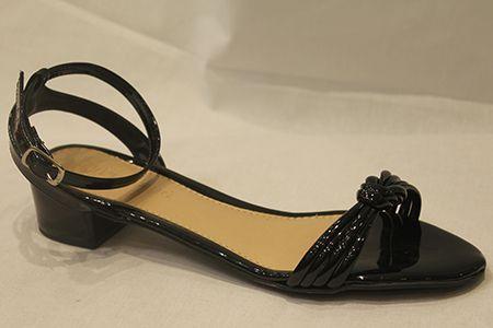 Sandália de Festa Salto Baixo em Verniz com Nó Largo e Pulseira - Pontape -  Outros Moda e Acessórios - Magazine Luiza