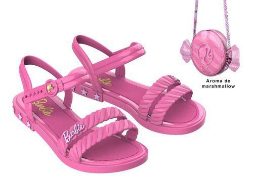 Sandália Infantil Barbie Candy Bag Com Bolsinha 22492 - Grendene - Sandália  Infantil - Magazine Luiza