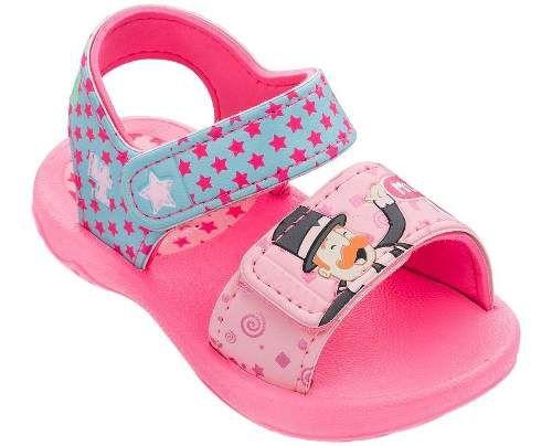 Sandalia Infantil Papete Mundo Bita Nossa Turma Tam 17 Ao 24 - Grendene -  Moda Infantil - Magazine Luiza