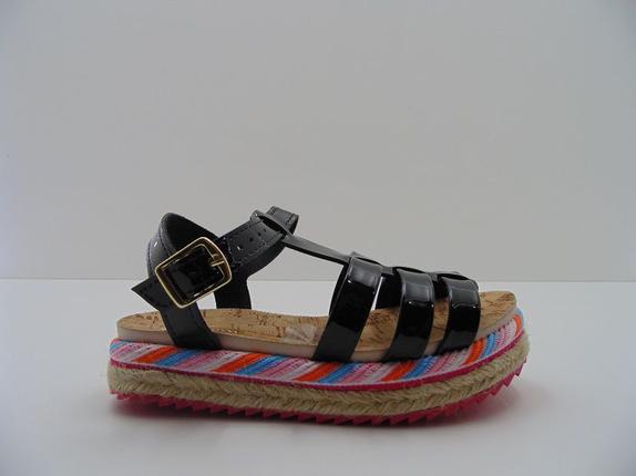 sandalia molekinha plataforma