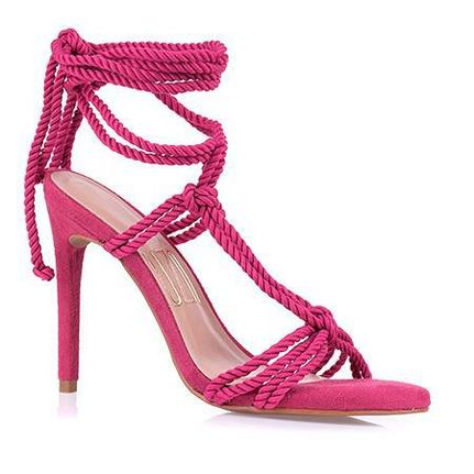 Sandalia salto alto cord rollatex scarlet uza shoes - Outros Moda e  Acessórios - Magazine Luiza