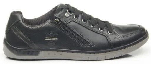 Sapatênis Masculino Pegada Anilina Preto 517408-05 45 Ao 48 - Sapatênis  Masculino - Magazine Luiza