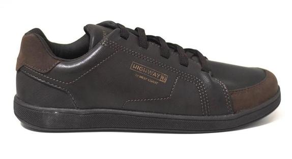 Sapatênis West Coast Highway Detalhe Camurça Cadarço Elástico Cinza - LM  Martins - Veste você por inteiro