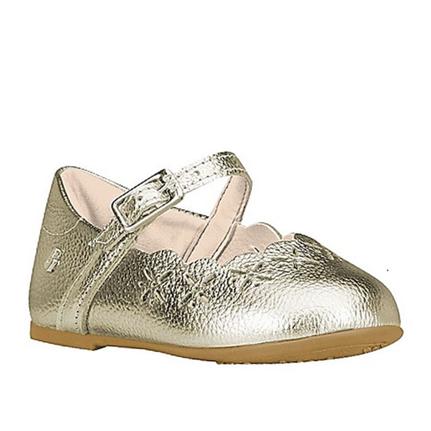 sapato bibi dourado