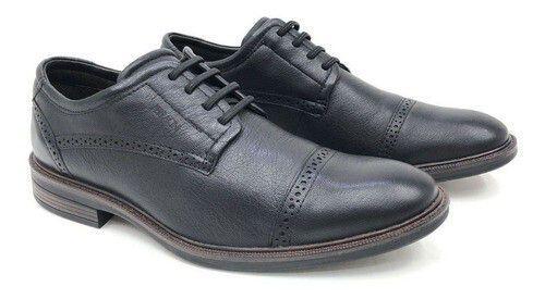 Sapato ferracini casual cadarço curo preto masculino - Sapato Casual  Masculino - Magazine Luiza