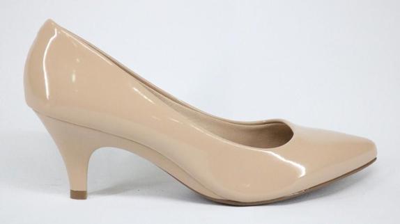 scarpin beira rio bege