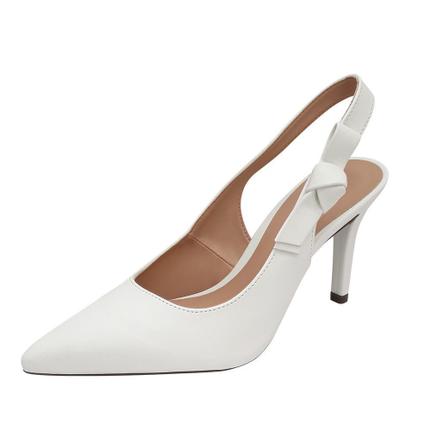 scarpin chanel branco
